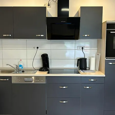 Nest Komfort Ferien- Und Monteurwohnungen Kueche-garten Apartmán